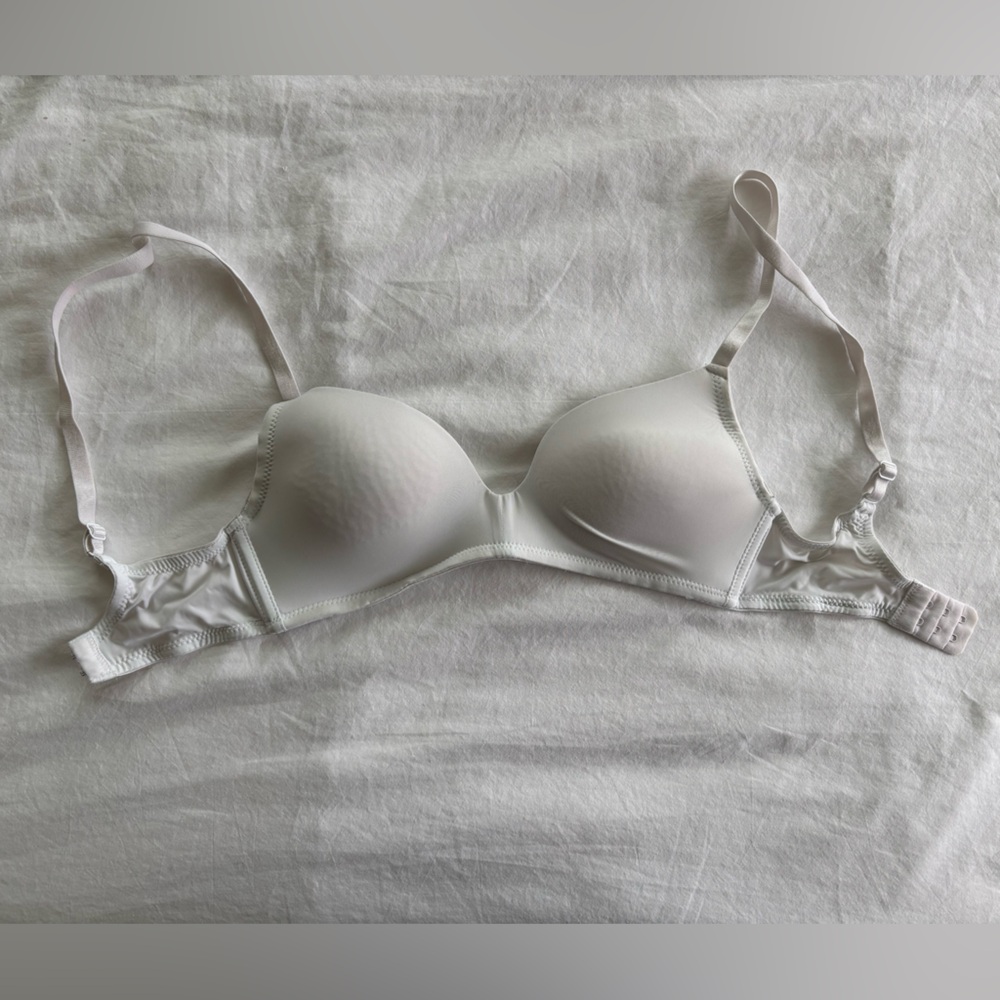 white bra